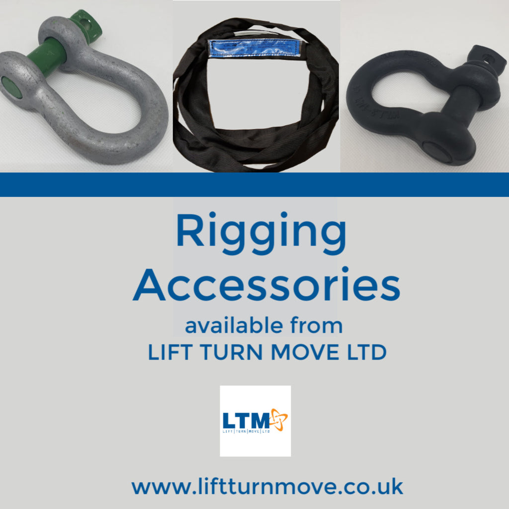 LTM now stocking a full range of Rigging Accessories