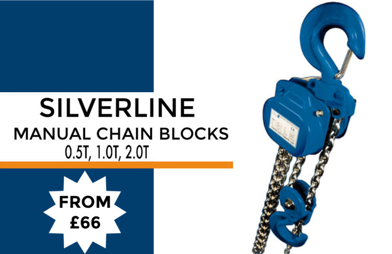 Silverline Manual Hand Chain Block - LTM Lift Turn Move