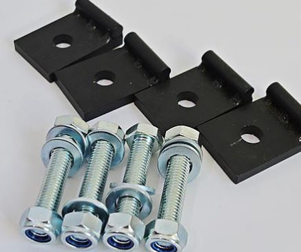 Pulley attachments for above and below beam - Fix nuts - LTM Lift Turn Move