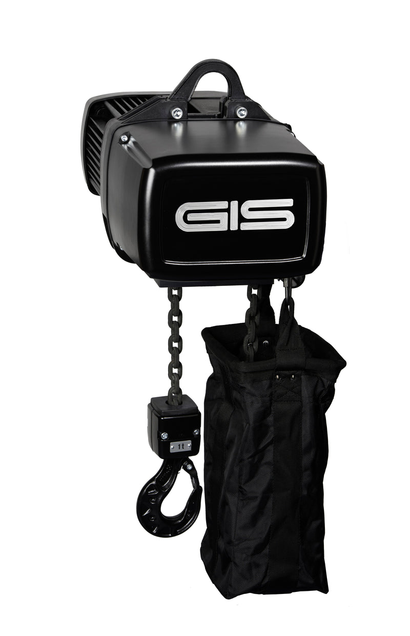 LP Entertainment Chain Hoist for General Rigging purposes to D8 guidelines - Lifting Capacity 125kg - 6300kg